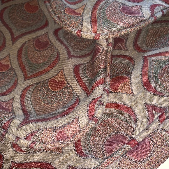 v i n t a g e :: 2 Mod MCM Textured Throw Pillows Midcentury Modern - Picture 8 of 11